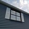 Ekena Millwork Rustic Two Equal Louver Rough Sawn Faux Wood Shutters (Per Pair), Primed Tan, 18"W x 68"H SHULV18X68RSPR - alternate 13